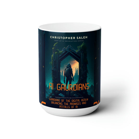 AI Guardians Book Cover - Ceramic Mug 15oz