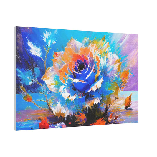 Flower Bursts of Colors (Limited Edition) - Matte Canvas, Stretched, 0.75"