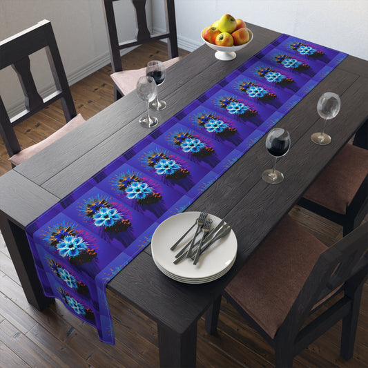 Burst of Flowers (Limited Design) - Table Runner (Cotton, Poly)