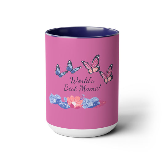 Mother's Day Memrobilia Collection - Two-Tone Coffee Mugs, 15oz