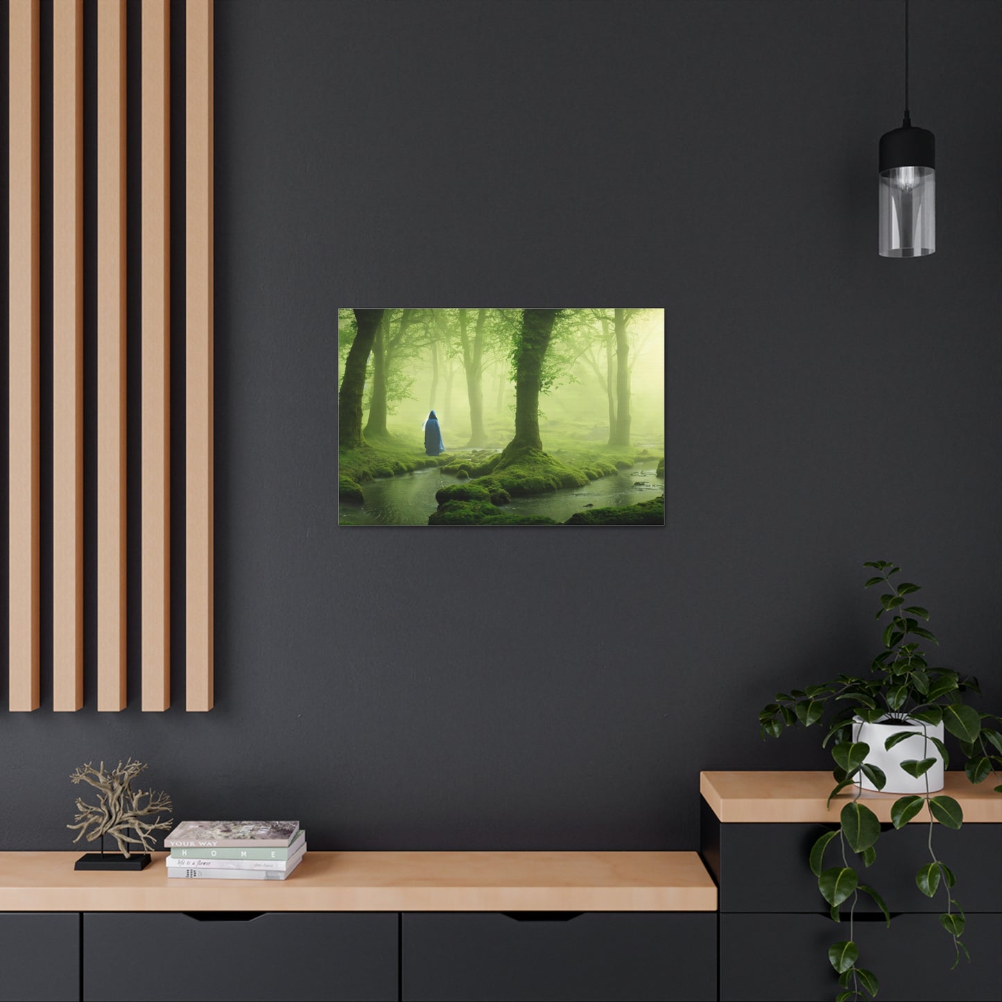 A Walk in the Mystic Forest of Life - Canvas Gallery Wraps