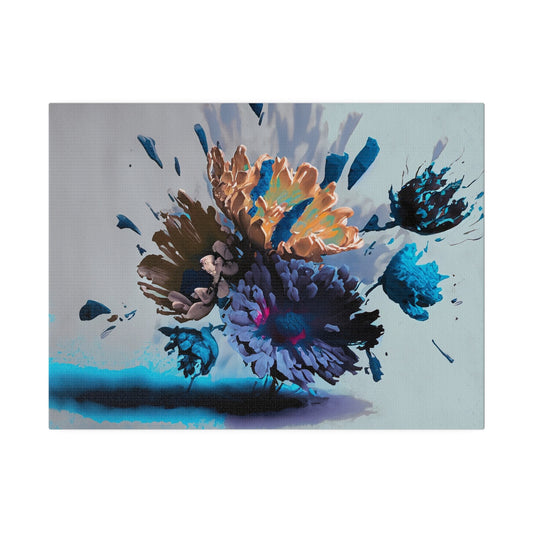 Burst Flower's Beauty - Matte Canvas, Stretched, 0.75"