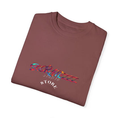 Socratezzz is an Attitude - Unisex Garment-Dyed T-shirt