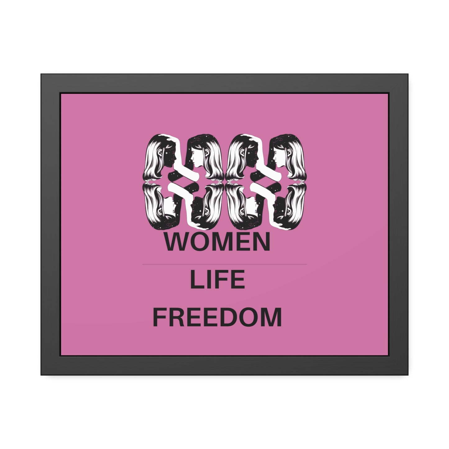 Women Life Freedom III Series - Framed Paper Posters