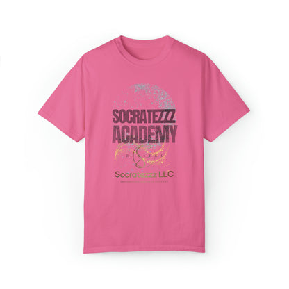 Socratezzz Academy - Unisex Garment-Dyed T-shirt