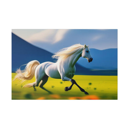 Wild horses Series - Matte Canvas, Stretched, 0.75"