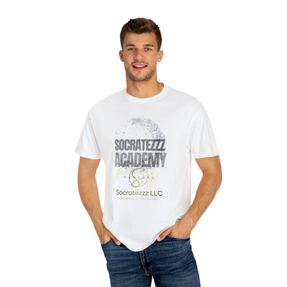 Socratezzz Academy - Unisex Garment-Dyed T-shirt