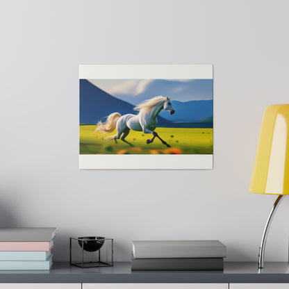 Wild horses Series - Matte Canvas, Stretched, 0.75"