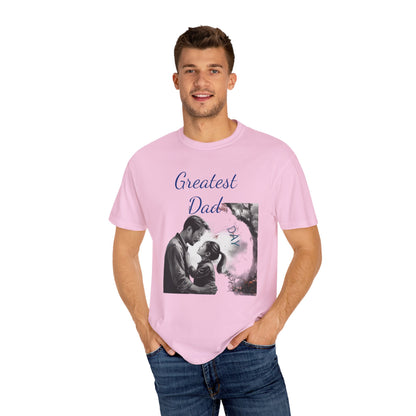 Greatest Dad - Unisex Garment-Dyed T-shirt