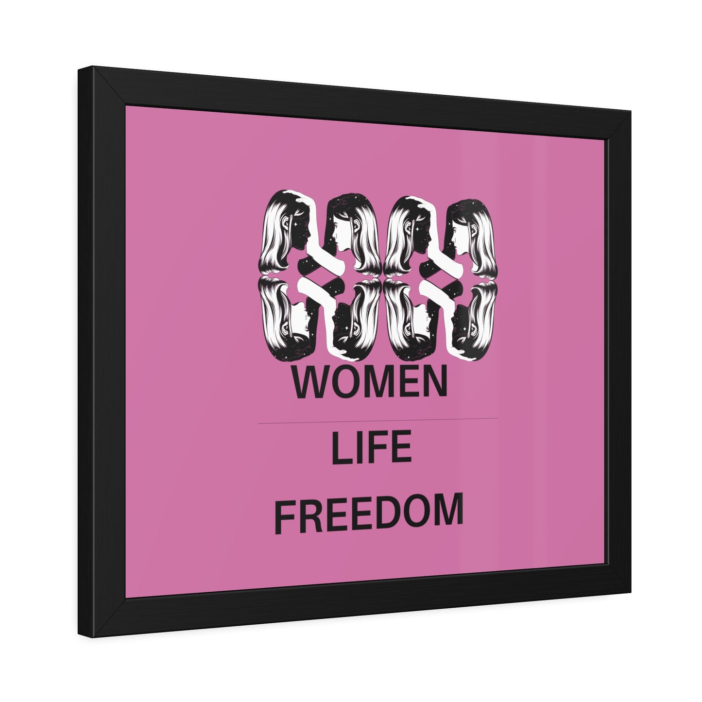 Women Life Freedom III Series - Framed Paper Posters