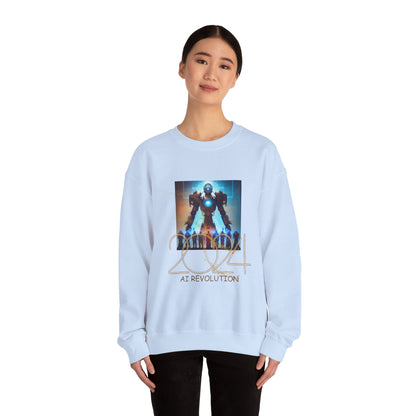 AI Revolution Series - Unisex Heavy Blend™ Crewneck Sweatshirt