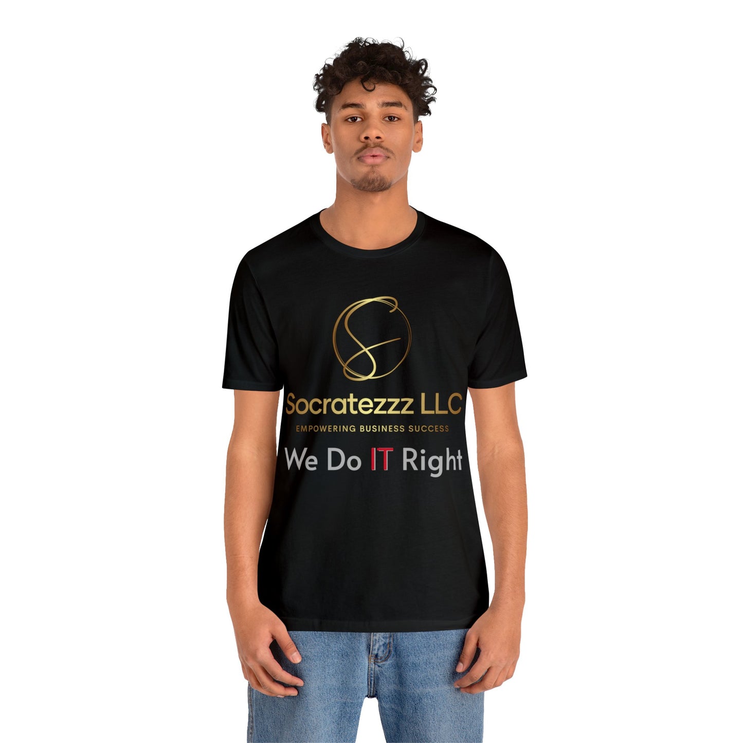 Socratezzz. We Do IT Right Colors - Unisex Jersey Short Sleeve Tee