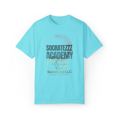 Socratezzz Academy - Unisex Garment-Dyed T-shirt