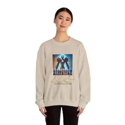 AI Revolution Series - Unisex Heavy Blend™ Crewneck Sweatshirt