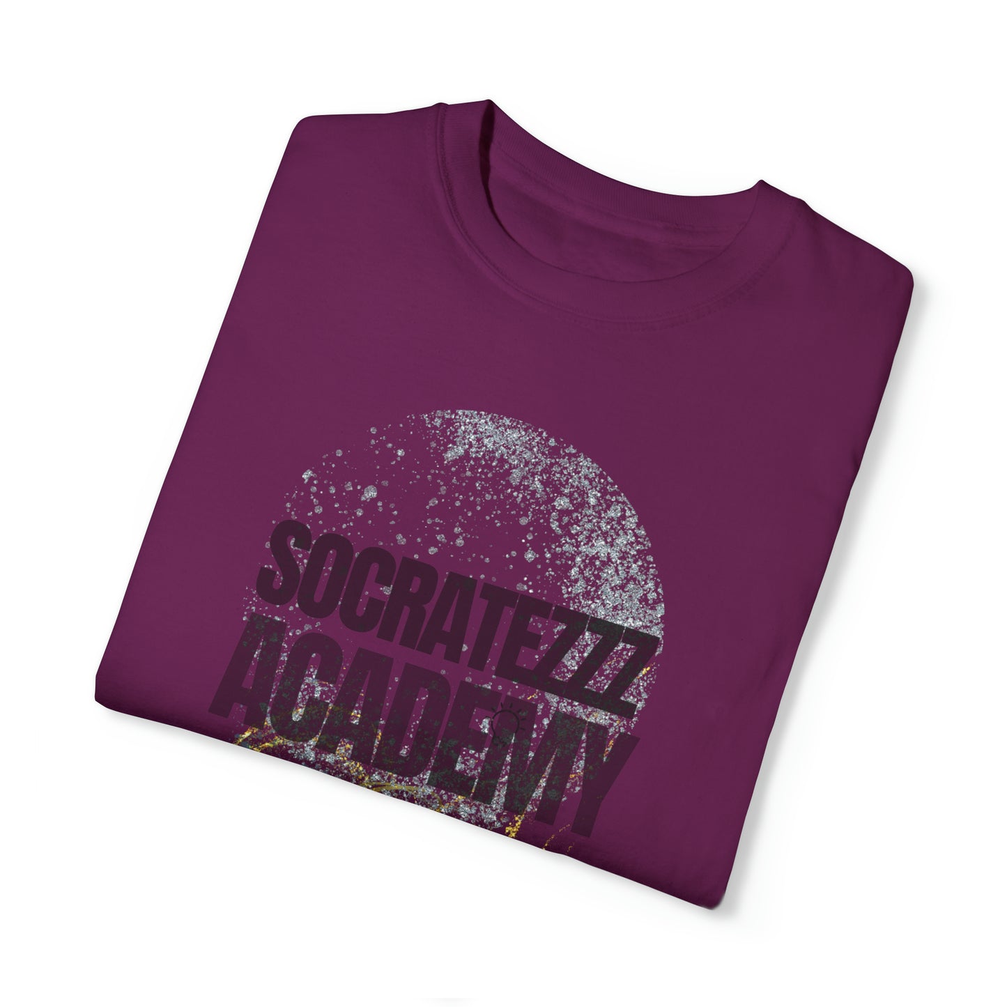 Socratezzz Academy - Unisex Garment-Dyed T-shirt