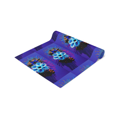 Burst of Flowers (Limited Design) - Table Runner (Cotton, Poly)