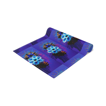 Burst of Flowers (Limited Design) - Table Runner (Cotton, Poly)