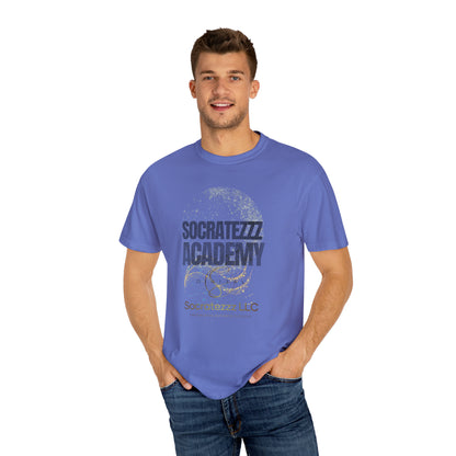 Socratezzz Academy - Unisex Garment-Dyed T-shirt