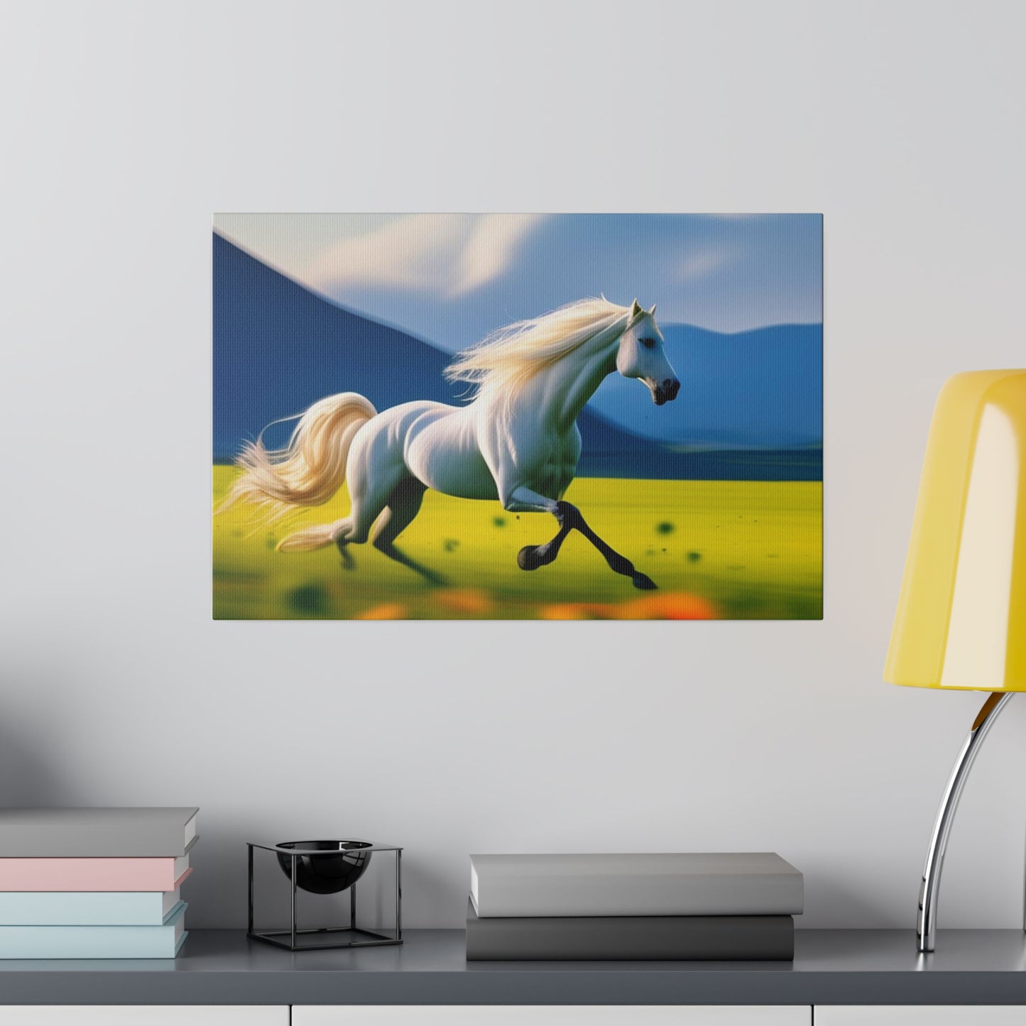 Wild horses Series - Matte Canvas, Stretched, 0.75"