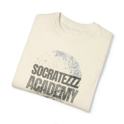 Socratezzz Academy - Unisex Garment-Dyed T-shirt