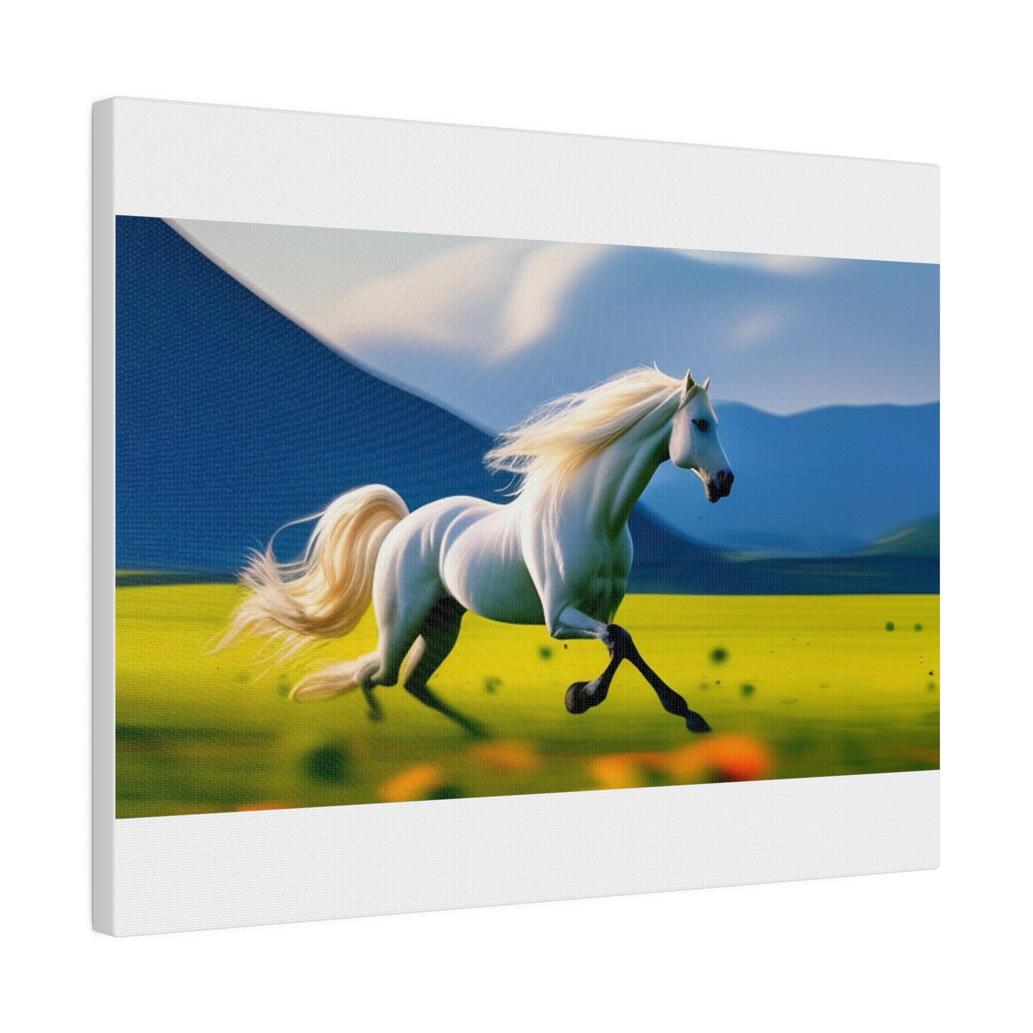 Wild horses Series - Matte Canvas, Stretched, 0.75"