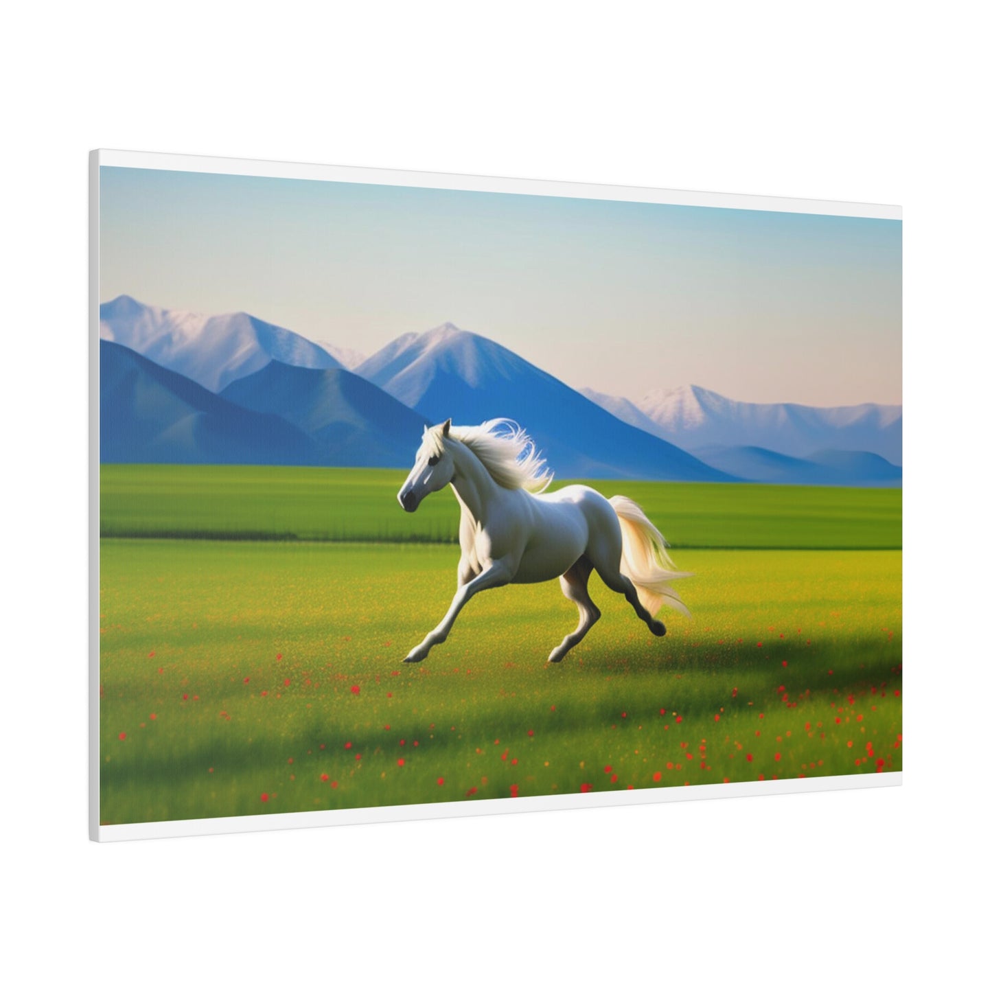 Freedom Galloping Horse - Matte Canvas, Stretched, 0.75"