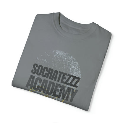 Socratezzz Academy - Unisex Garment-Dyed T-shirt