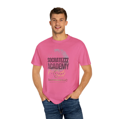 Socratezzz Academy - Unisex Garment-Dyed T-shirt