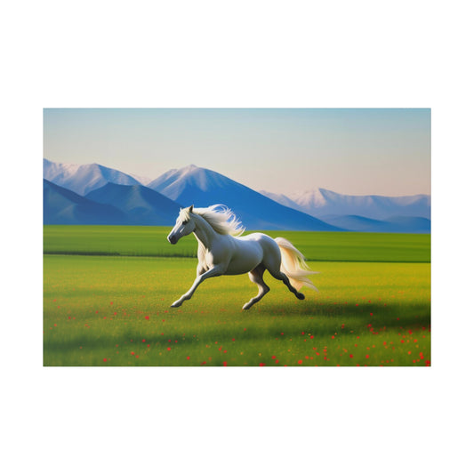 Wild Horses Series - Matte Canvas, Stretched, 0.75"
