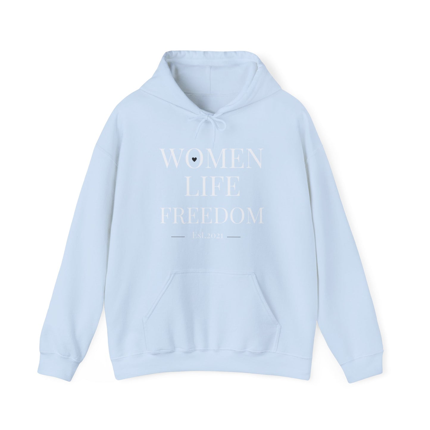 Women Life Freedom III - Unisex Heavy Blend™ Hooded Sweatshirt