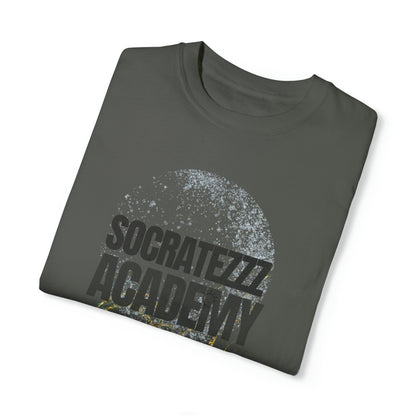 Socratezzz Academy - Unisex Garment-Dyed T-shirt