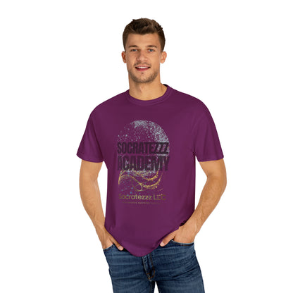 Socratezzz Academy - Unisex Garment-Dyed T-shirt