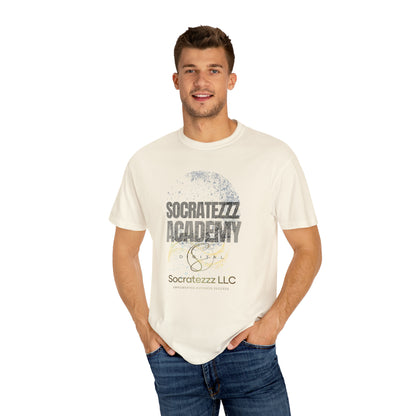 Socratezzz Academy - Unisex Garment-Dyed T-shirt