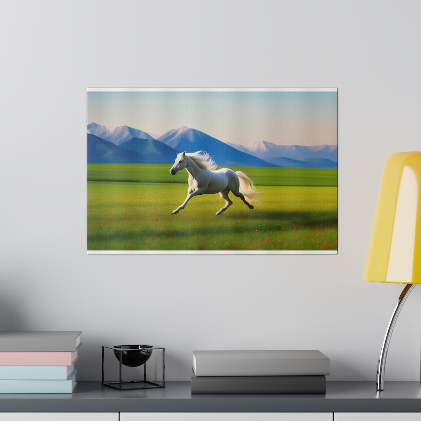 Freedom Galloping Horse - Matte Canvas, Stretched, 0.75"
