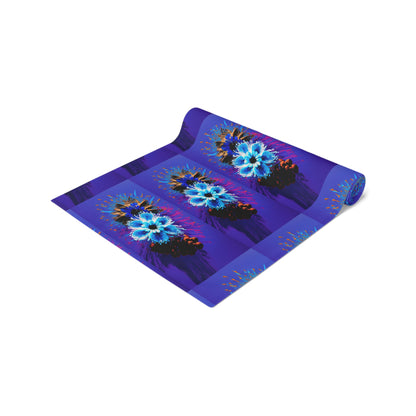 Burst of Flowers (Limited Design) - Table Runner (Cotton, Poly)