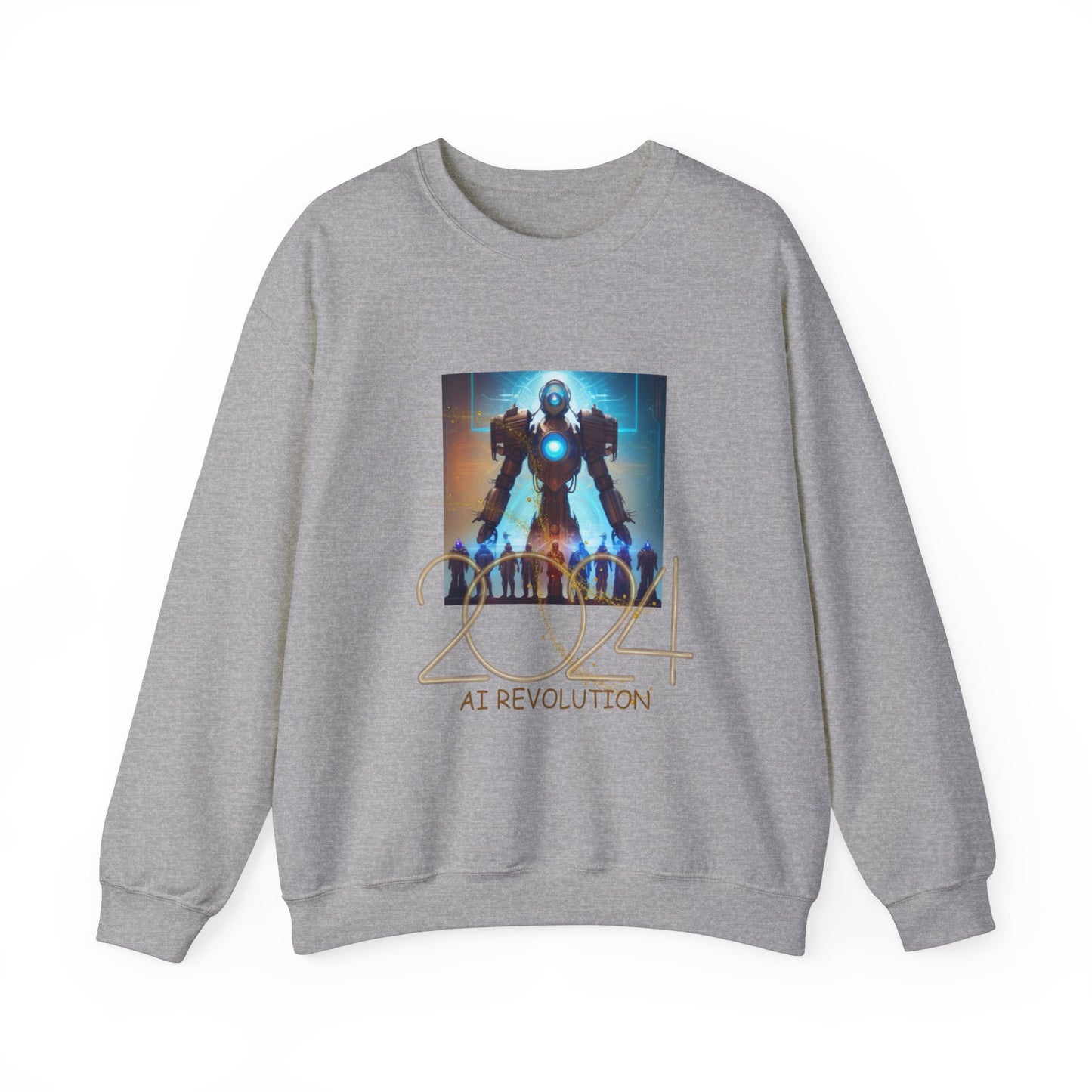 AI Revolution Series - Unisex Heavy Blend™ Crewneck Sweatshirt