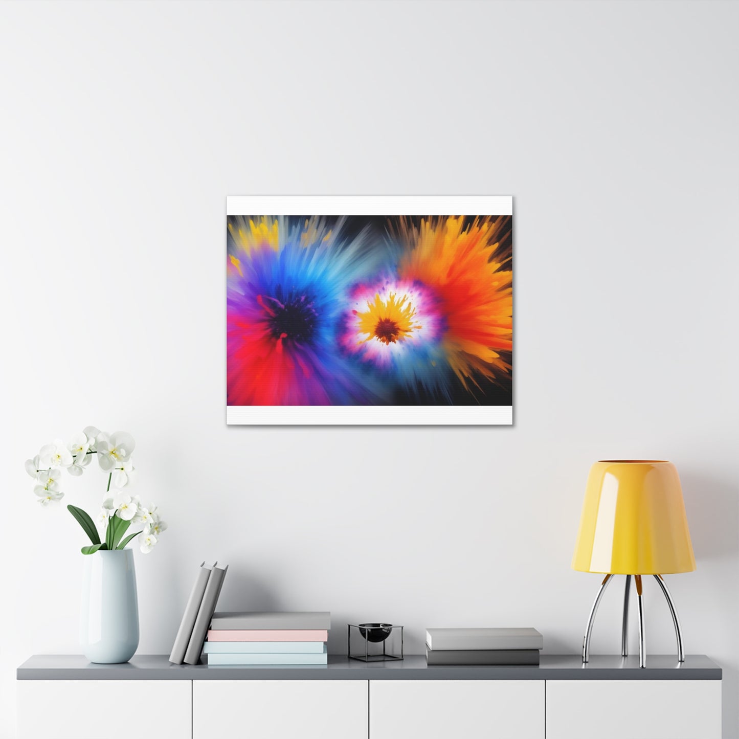 Burst of Colors Series - Canvas Gallery Wraps
