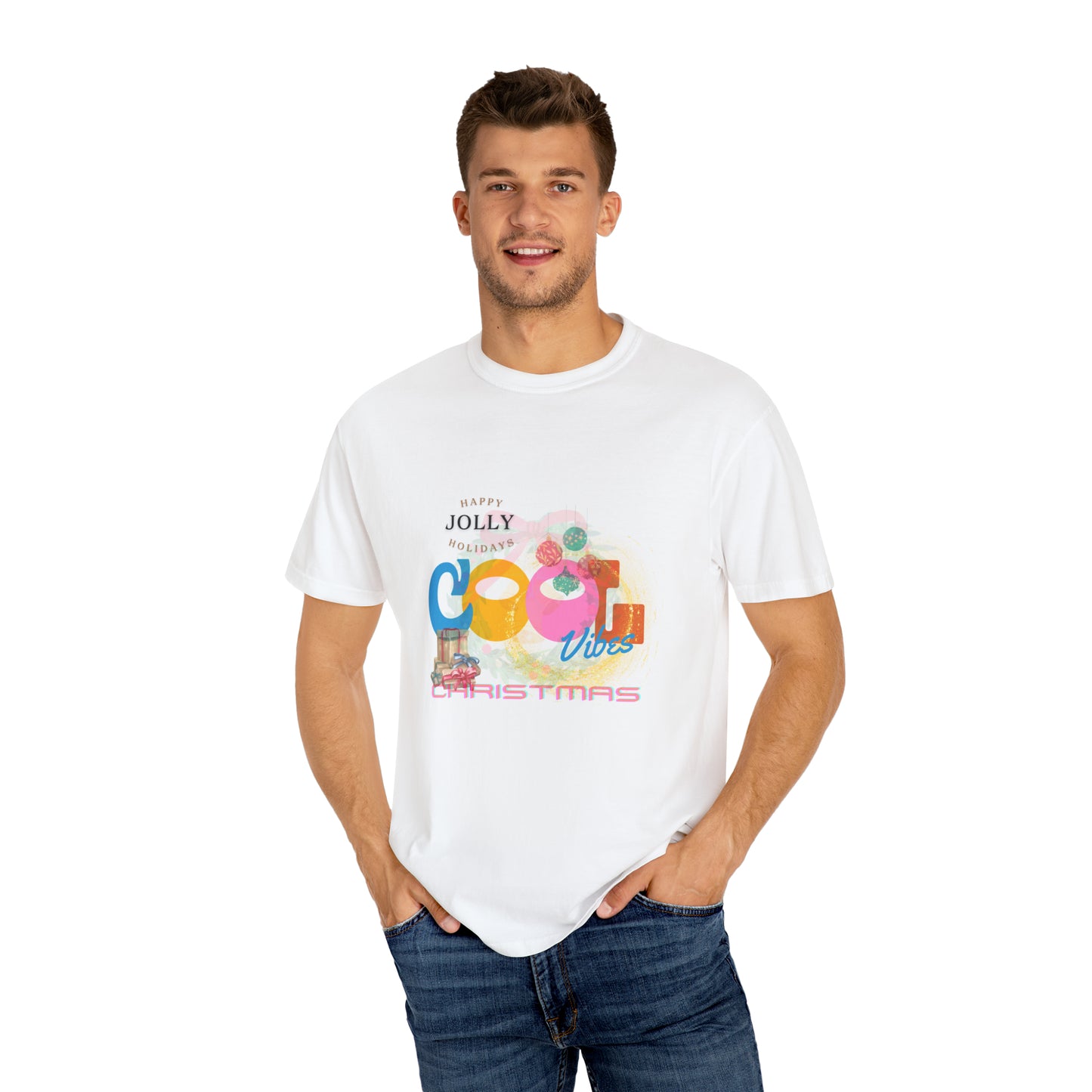 Holiday Vibe - Unisex Garment-Dyed T-shirt