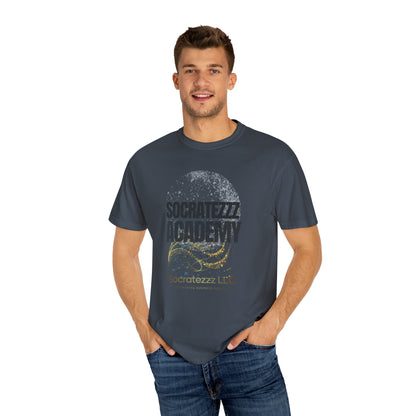 Socratezzz Academy - Unisex Garment-Dyed T-shirt