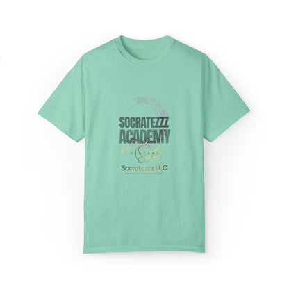 Socratezzz Academy - Unisex Garment-Dyed T-shirt