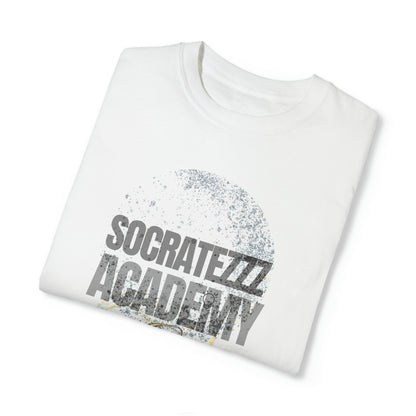 Socratezzz Academy - Unisex Garment-Dyed T-shirt