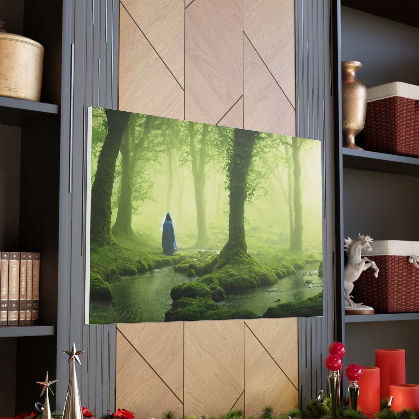 A Walk in the Mystic Forest of Life - Canvas Gallery Wraps