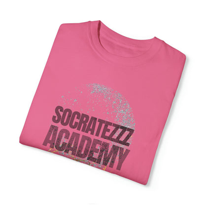 Socratezzz Academy - Unisex Garment-Dyed T-shirt