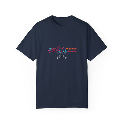 Socratezzz is an Attitude - Unisex Garment-Dyed T-shirt