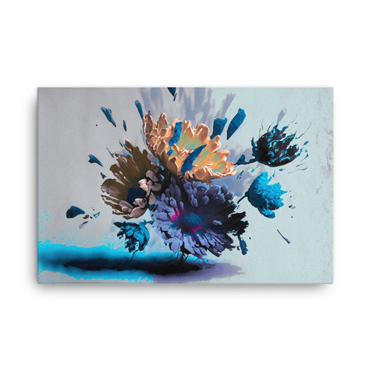 Limited Edition Flowers Burst Series - Canvas